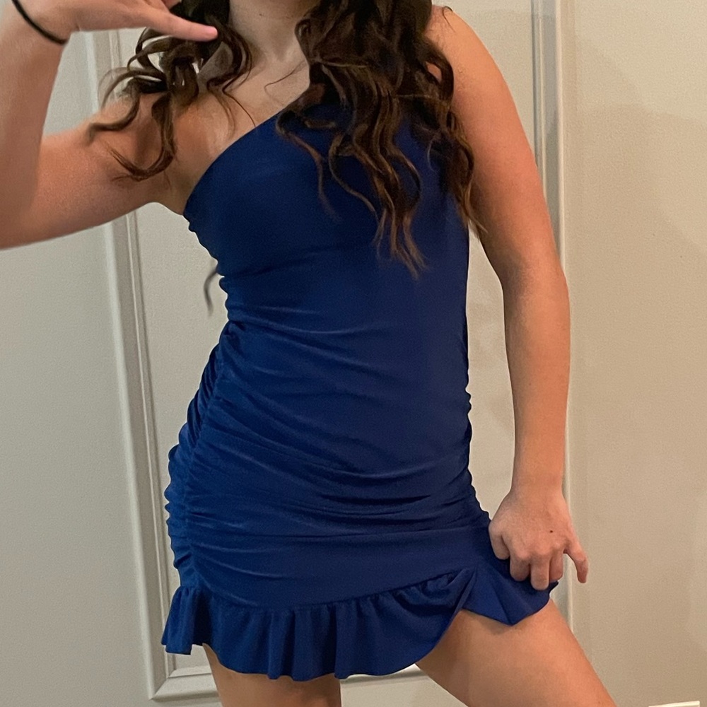 Elegant Blue Kids Formal Dress